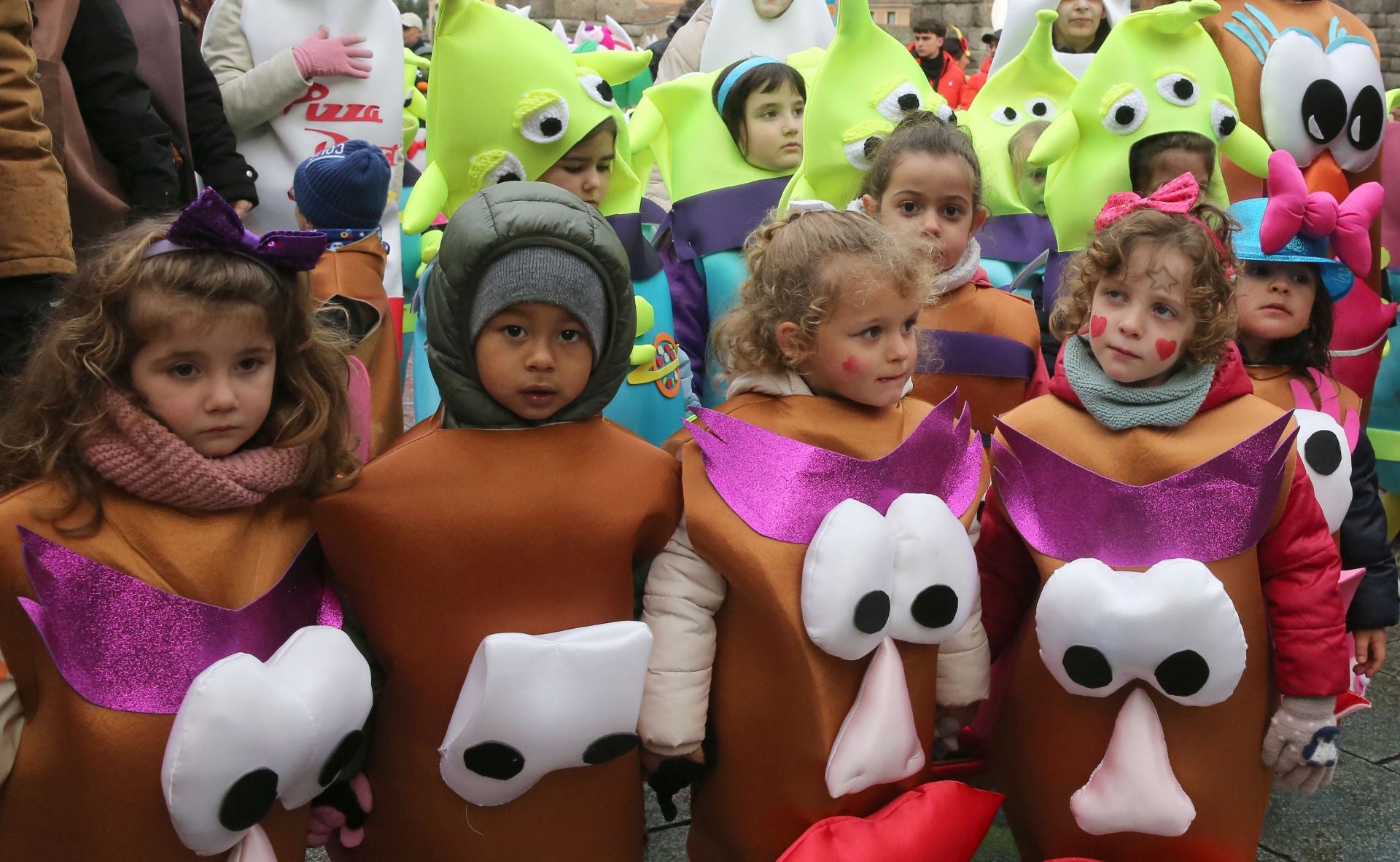El carnaval infantil, en fotos