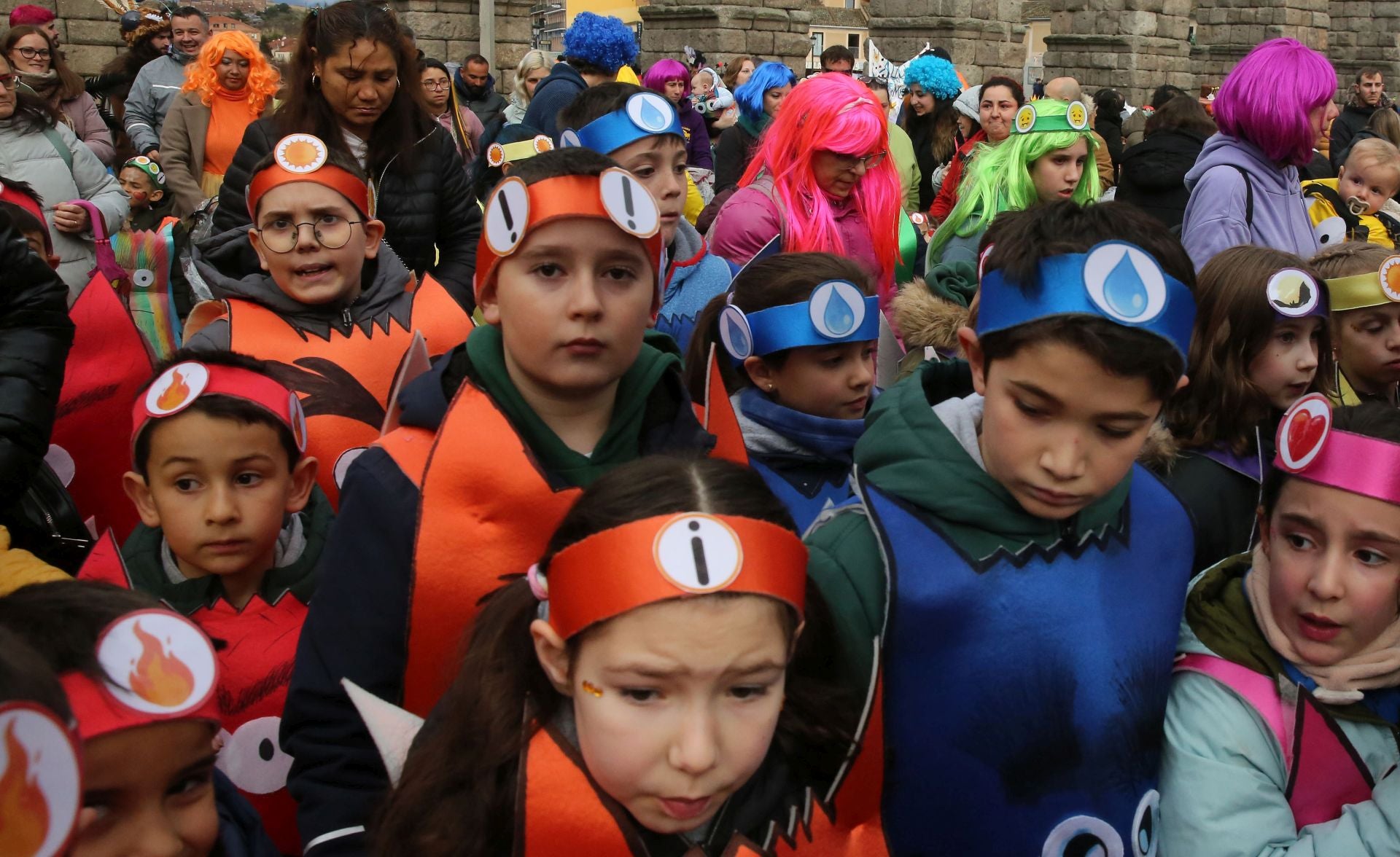 El carnaval infantil, en fotos