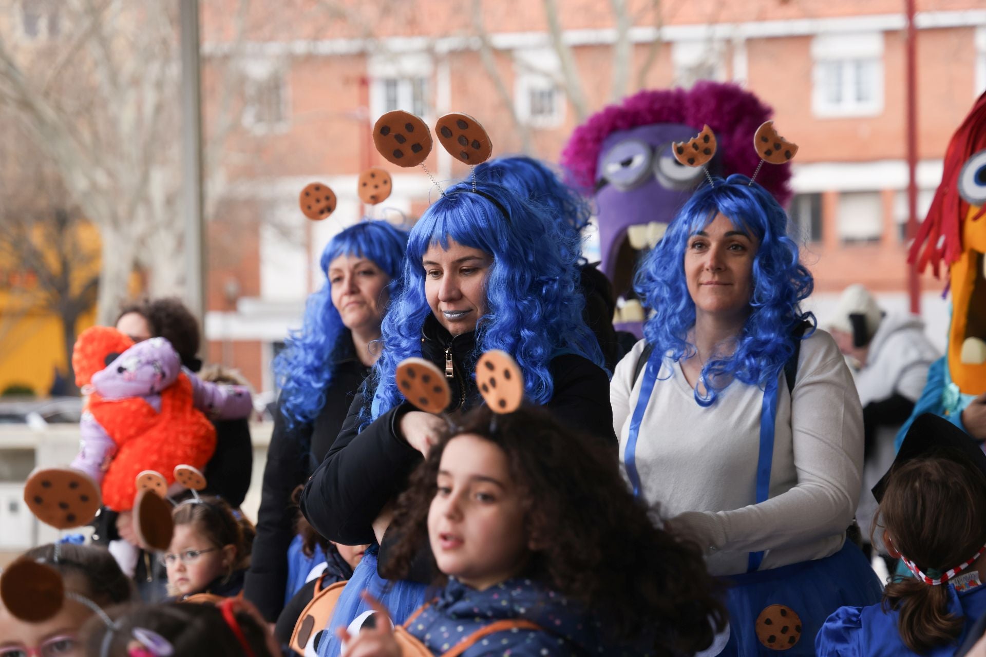 Concurso de disfraces y chocolatada en Pajarillos