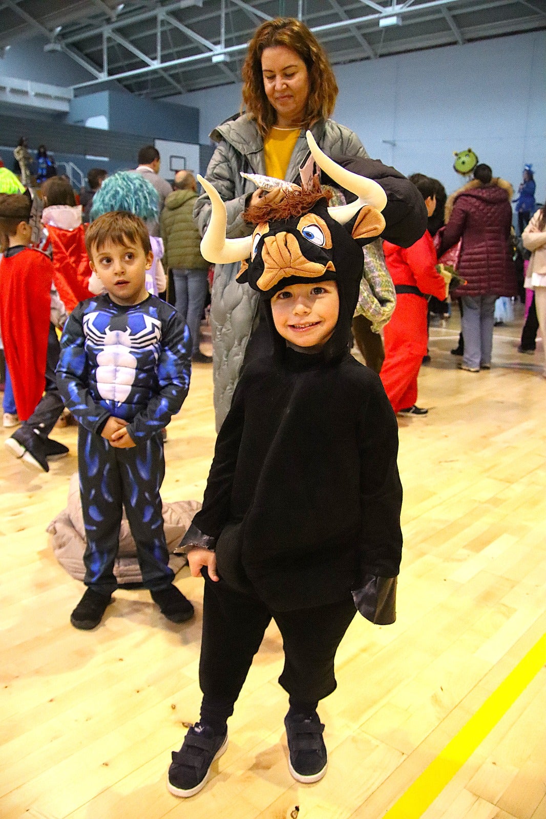 Los niños de Rioseco viven una divertida tarde de Carnaval