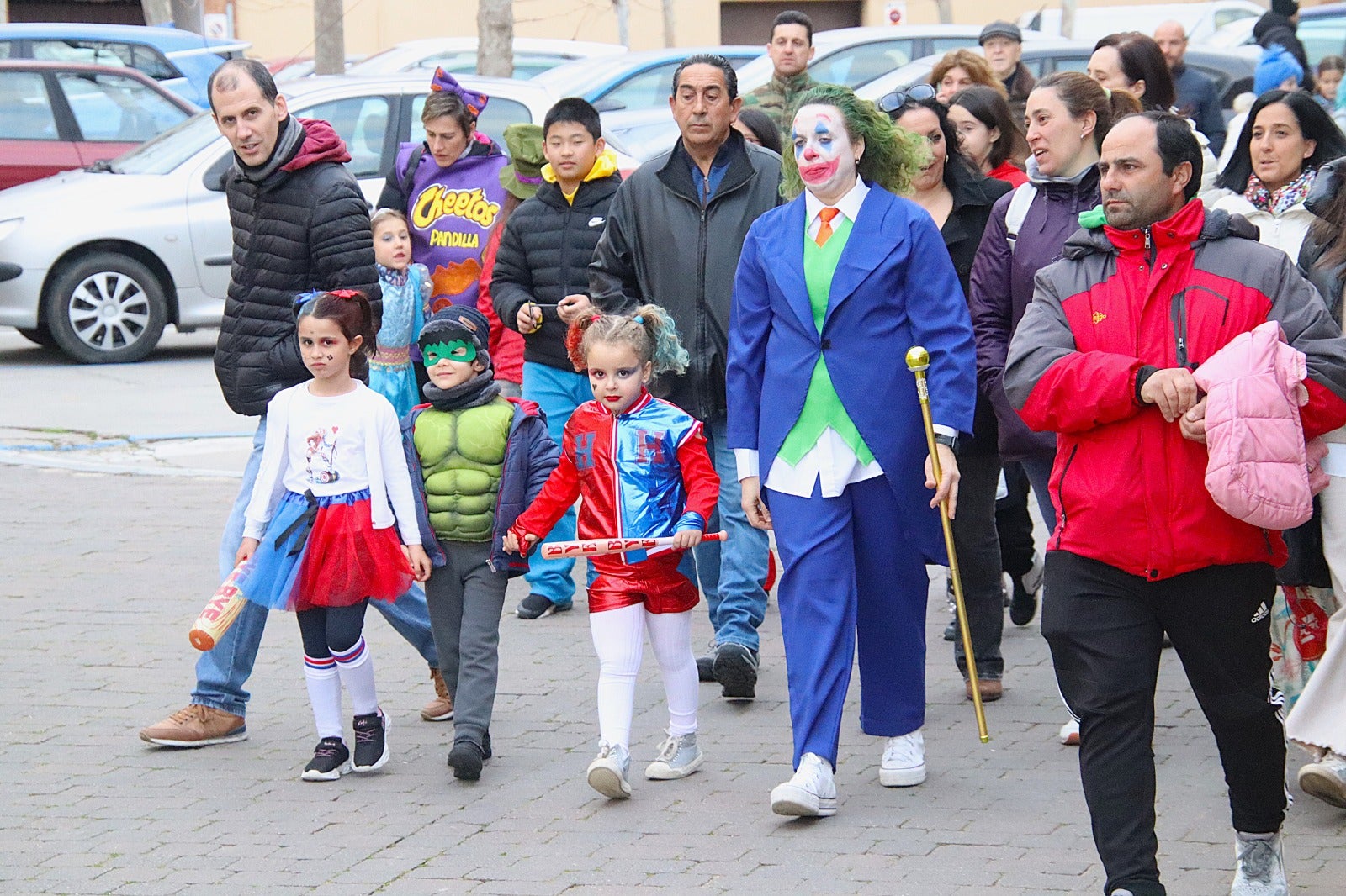 Los niños de Rioseco viven una divertida tarde de Carnaval