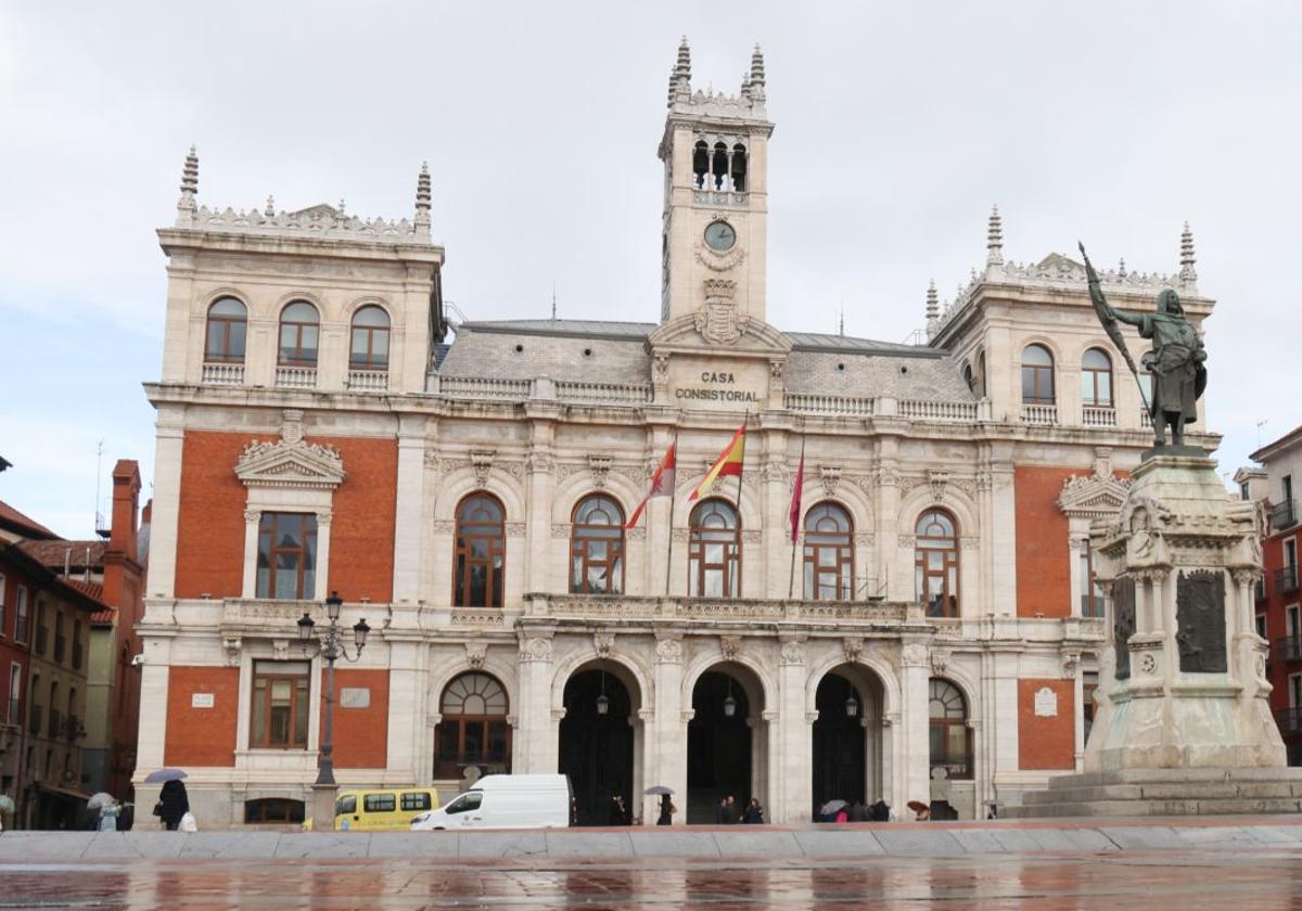 Ayuntamiento de Valladolid, en imagen de archivo.