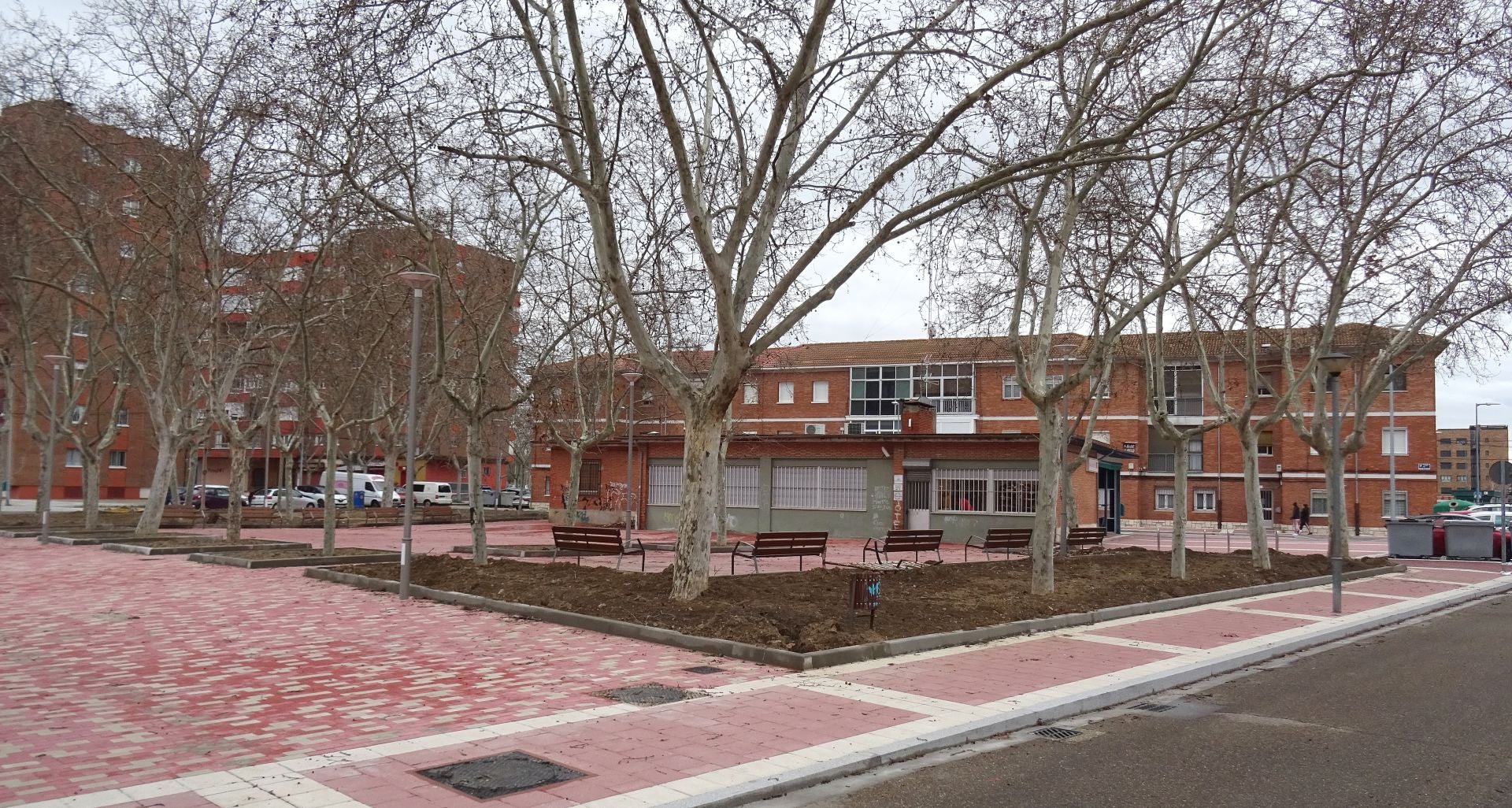 Así luce la restauración de la Plaza del Marqués de Suances