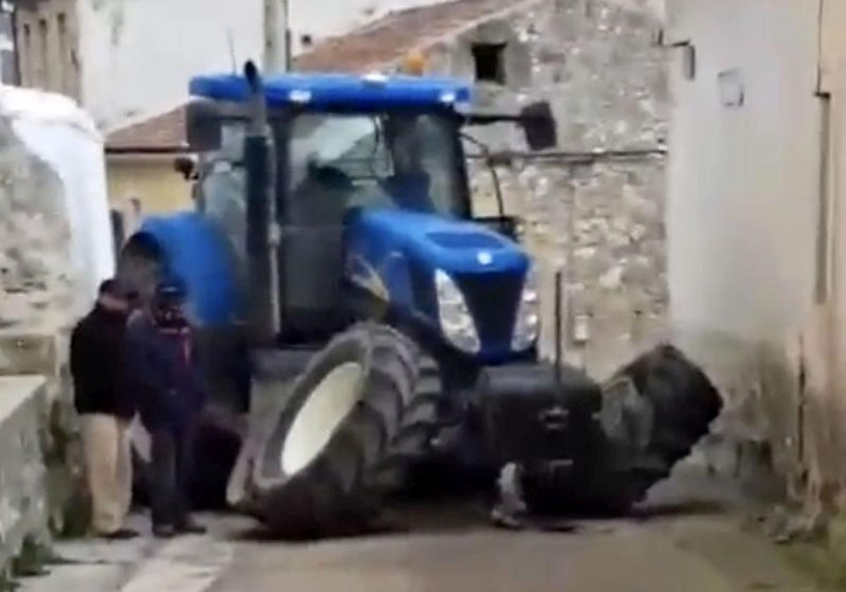 Imagen de la cámara de la DGT en el peaje de San Rafael.