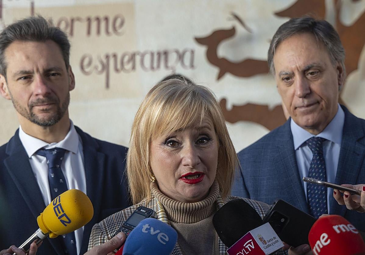 La consejera de Industria, Comercio y Empleo, Leticia García, este martes.