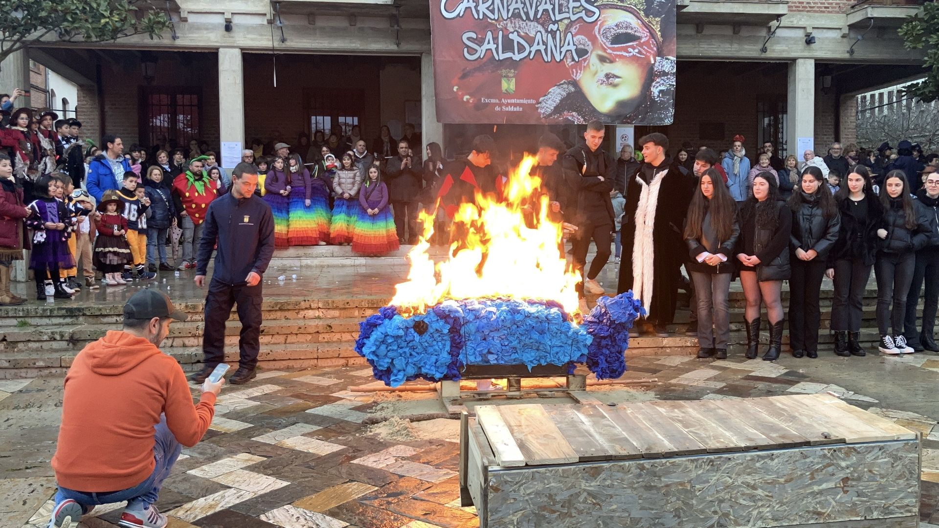 Fantasía en las calles de Saldaña