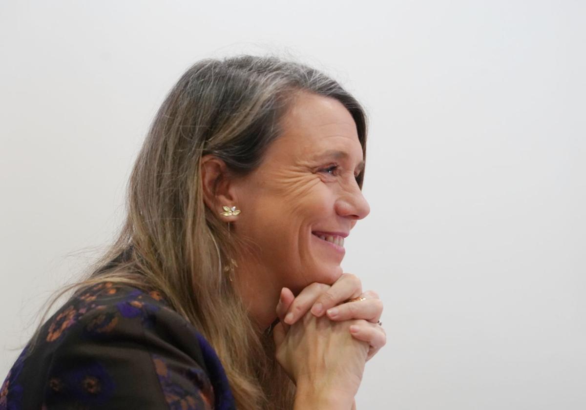 La presidenta de la Confederación Vallisoletana de Empresarios CEOE-Cepyme, Ángela de Miguel.