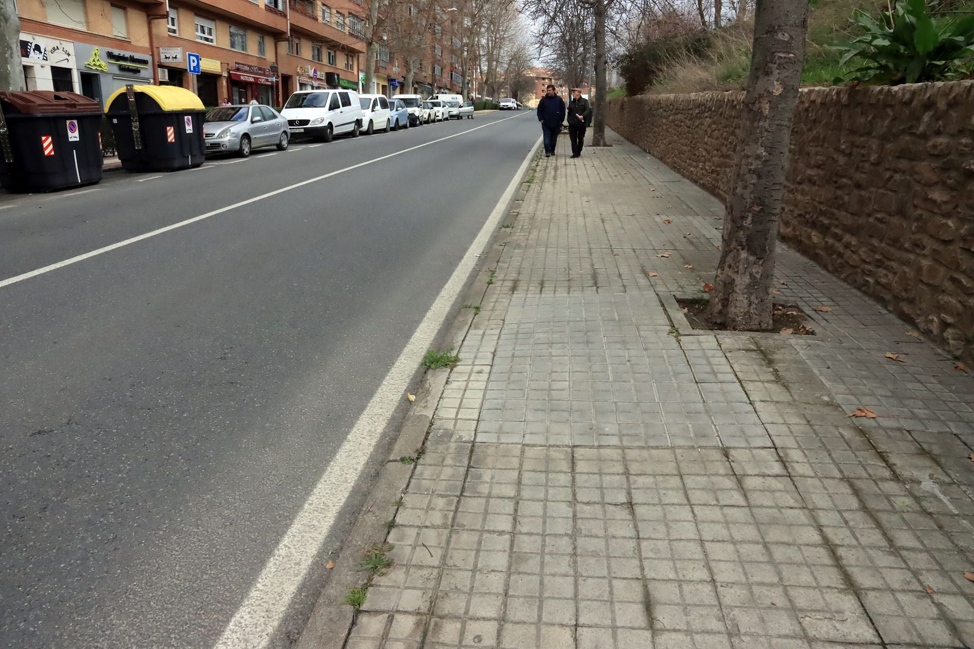 Los desperfectos de Santa Teresa-Puente de Hierro, en imágenes