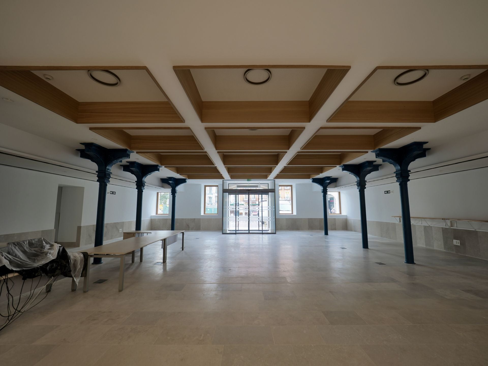 Las imágenes de las obras del ayuntamiento de Valladolid