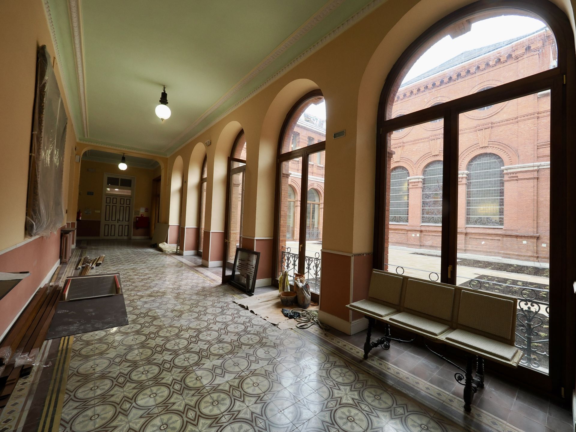 Las imágenes de las obras del ayuntamiento de Valladolid