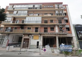 Estado actual de la rehabilitación del edificio explosionado de la calle Goya, 32.