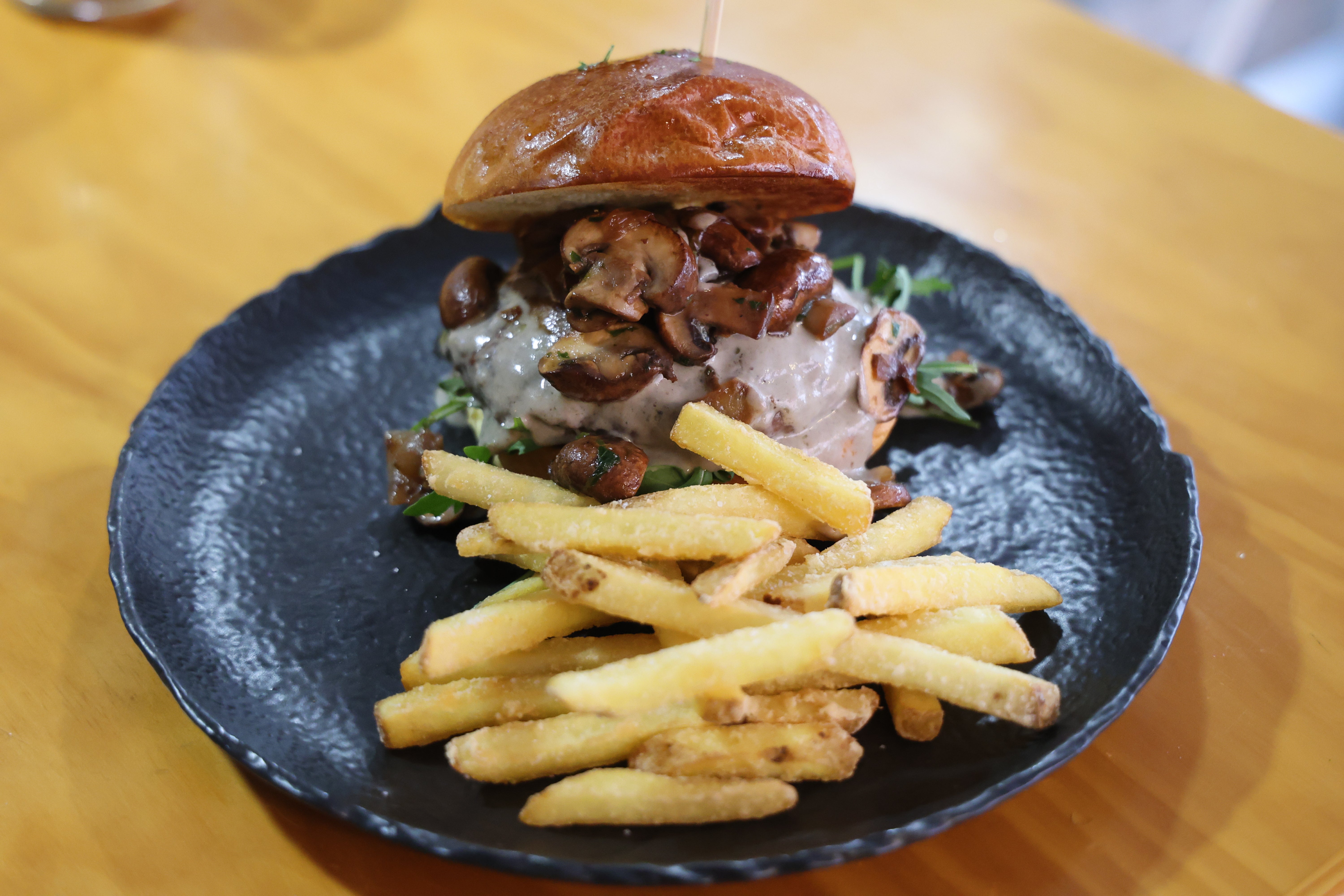 La hamburguesa Lady Blue, una de las que representaban a Valladolid en el concurso 'Best Burger Spain'.