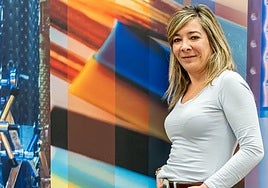 Sandra Vega, la secretaria general de FICA UGT en Castilla y León, en la sede del sindicato en Valladolid.