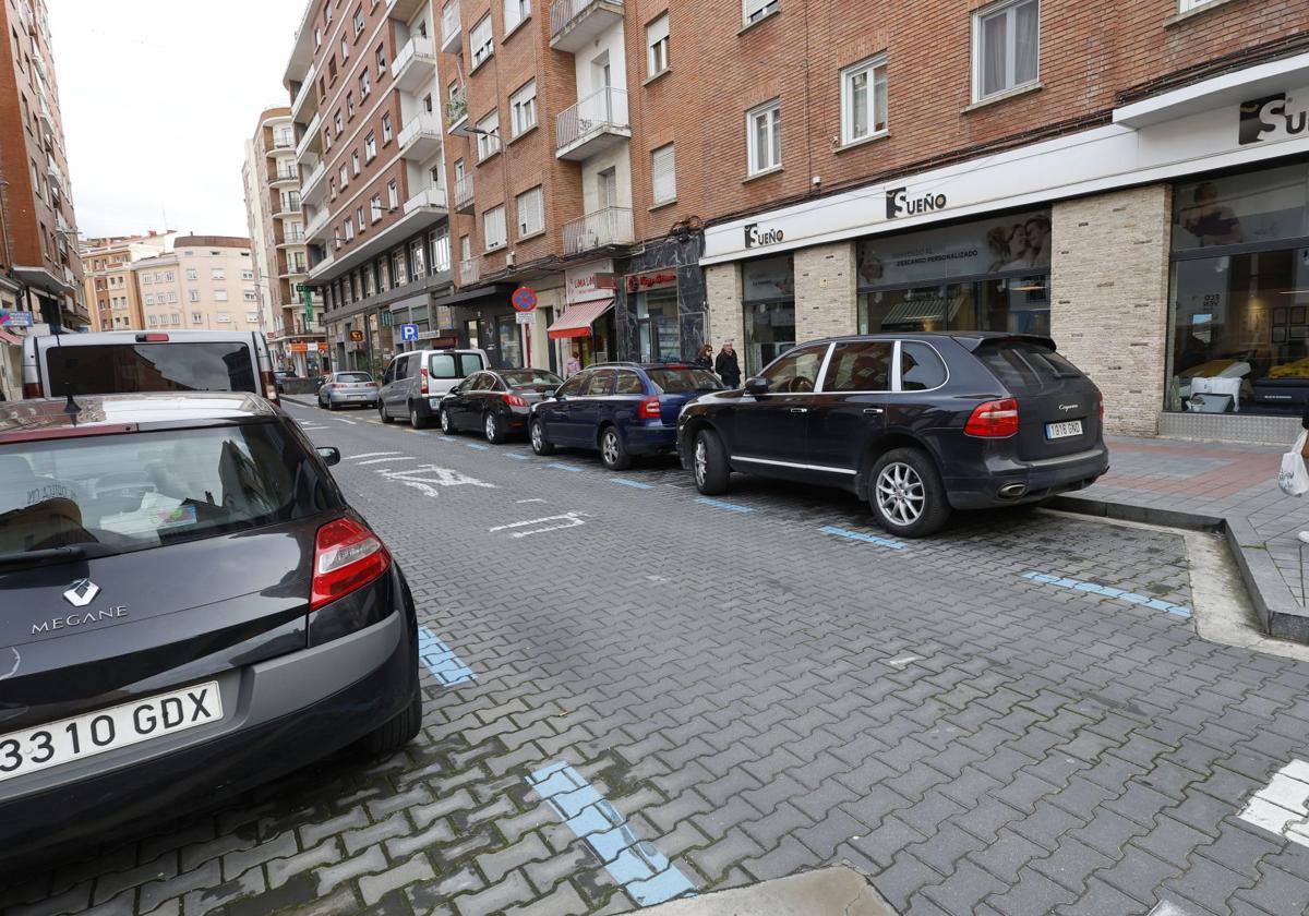 Zona de Becerro de Bengoa en la que se instalará una cabina de aparcamiento para bicicletas.