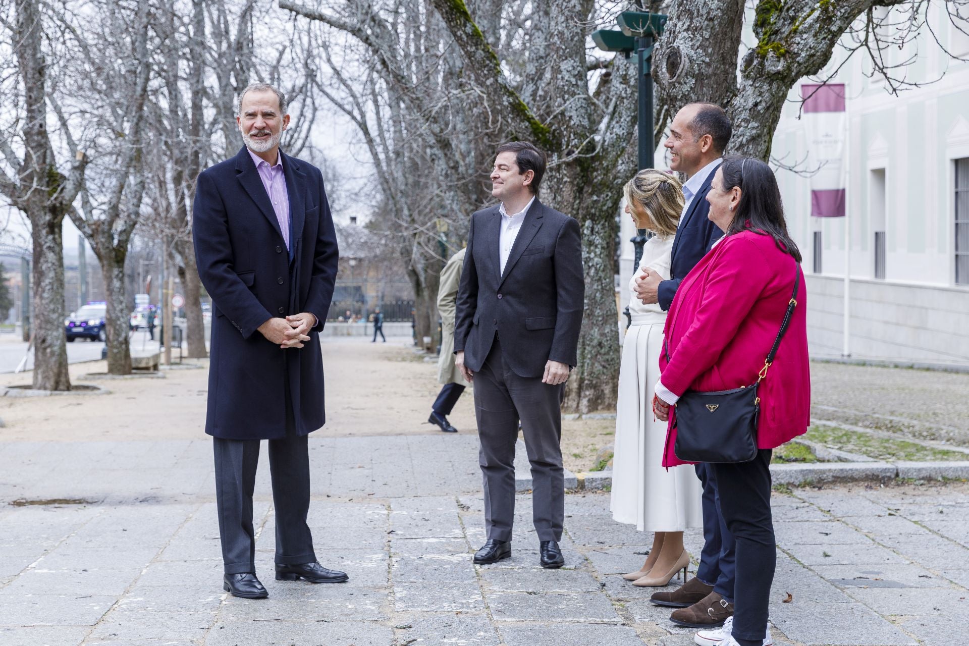 Fotos de la visita del rey Felipe VI a La Granja de San Ildefonso