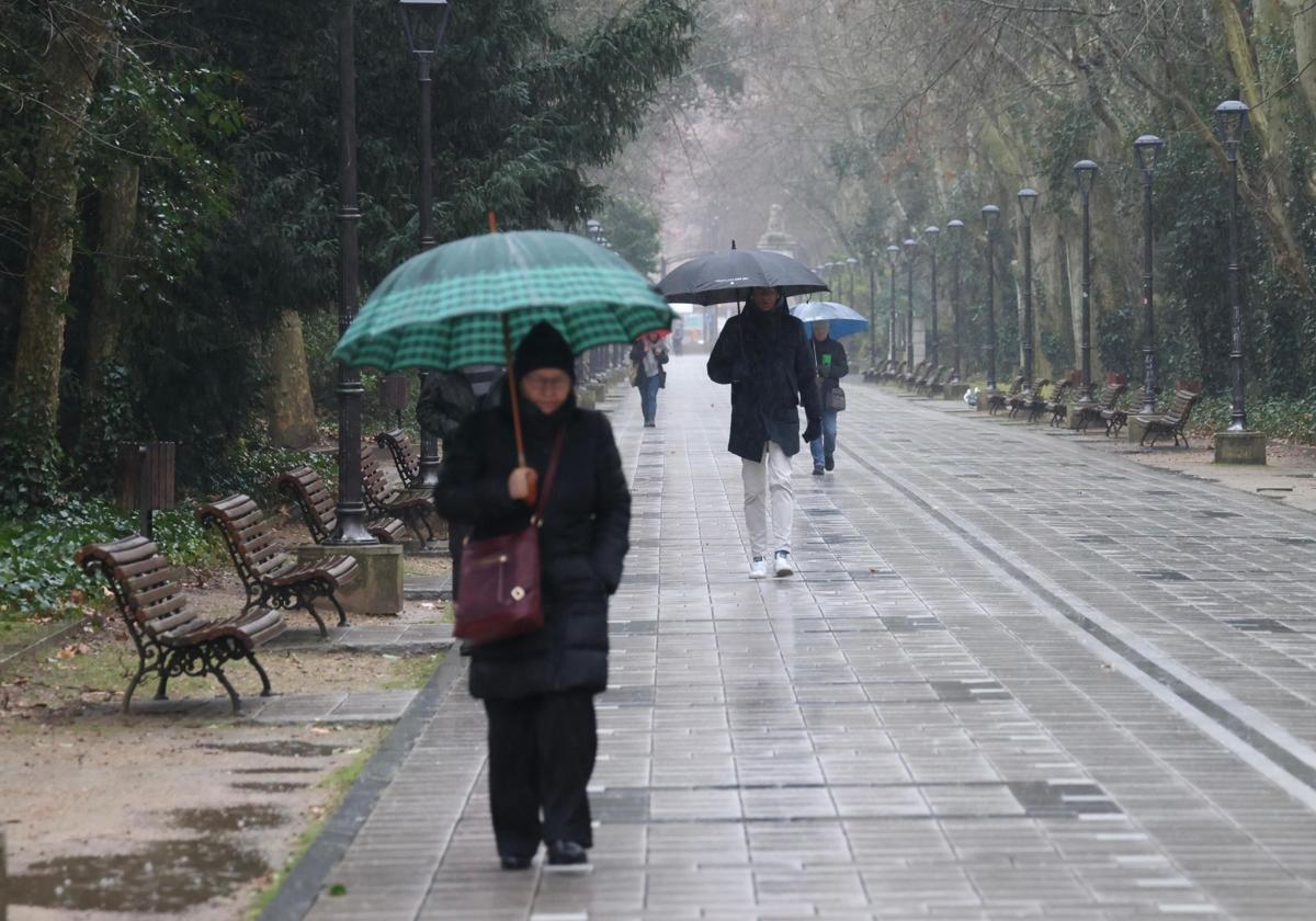 Declarada la alerta por fuertes lluvias y vientos en toda Castilla y León
