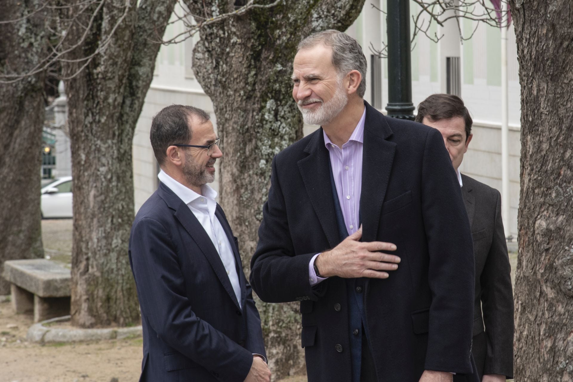 Fotos de la visita del rey Felipe VI a La Granja de San Ildefonso