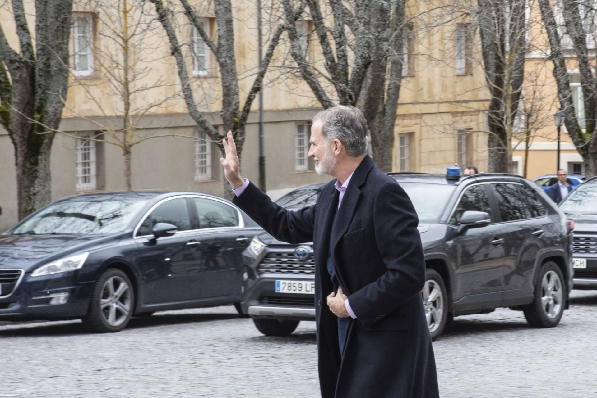 Fotos de la visita del rey Felipe VI a La Granja de San Ildefonso