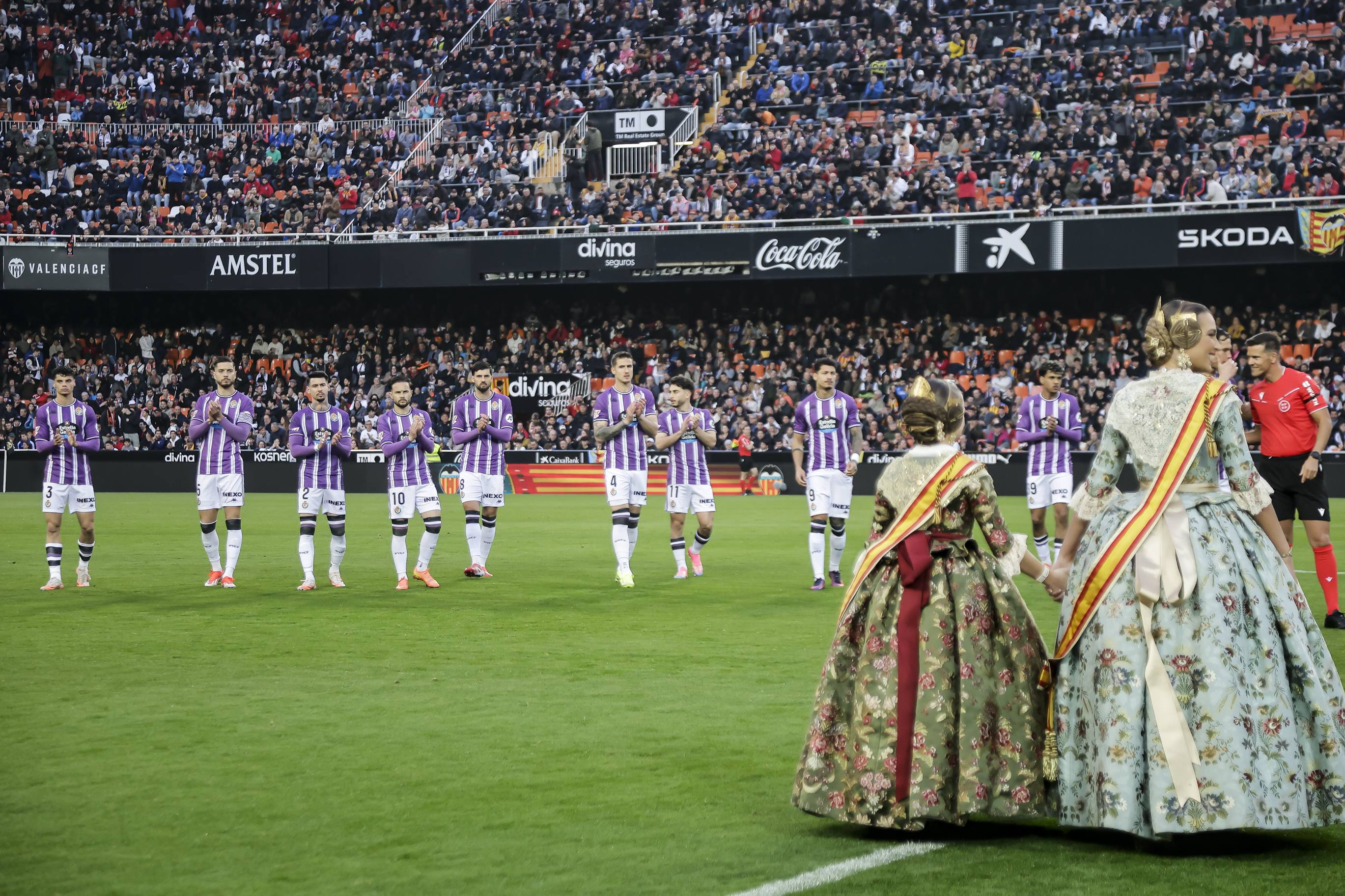 Las imágenes de la derrota del Pucela en Valencia