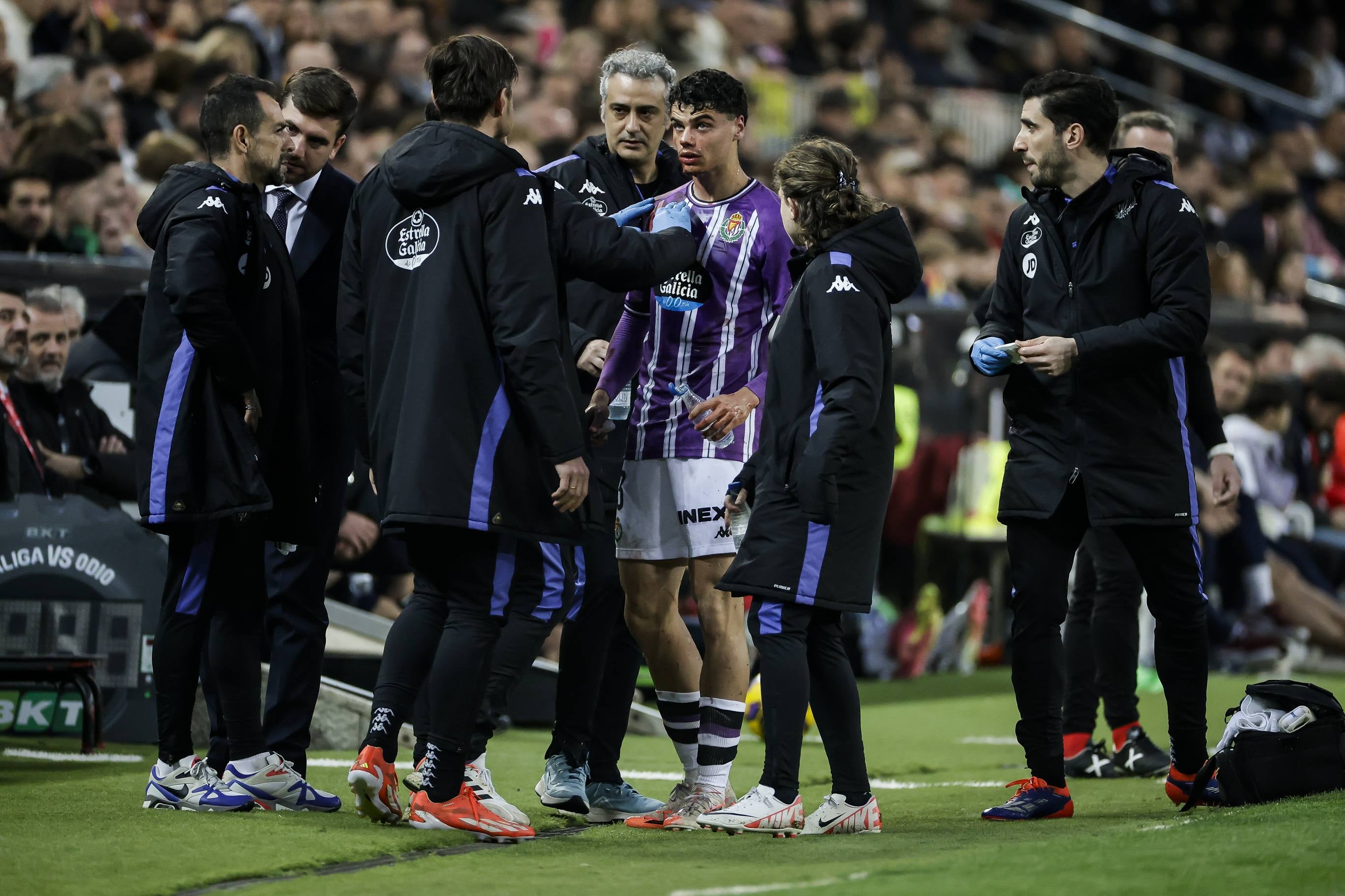 Las imágenes de la derrota del Pucela en Valencia