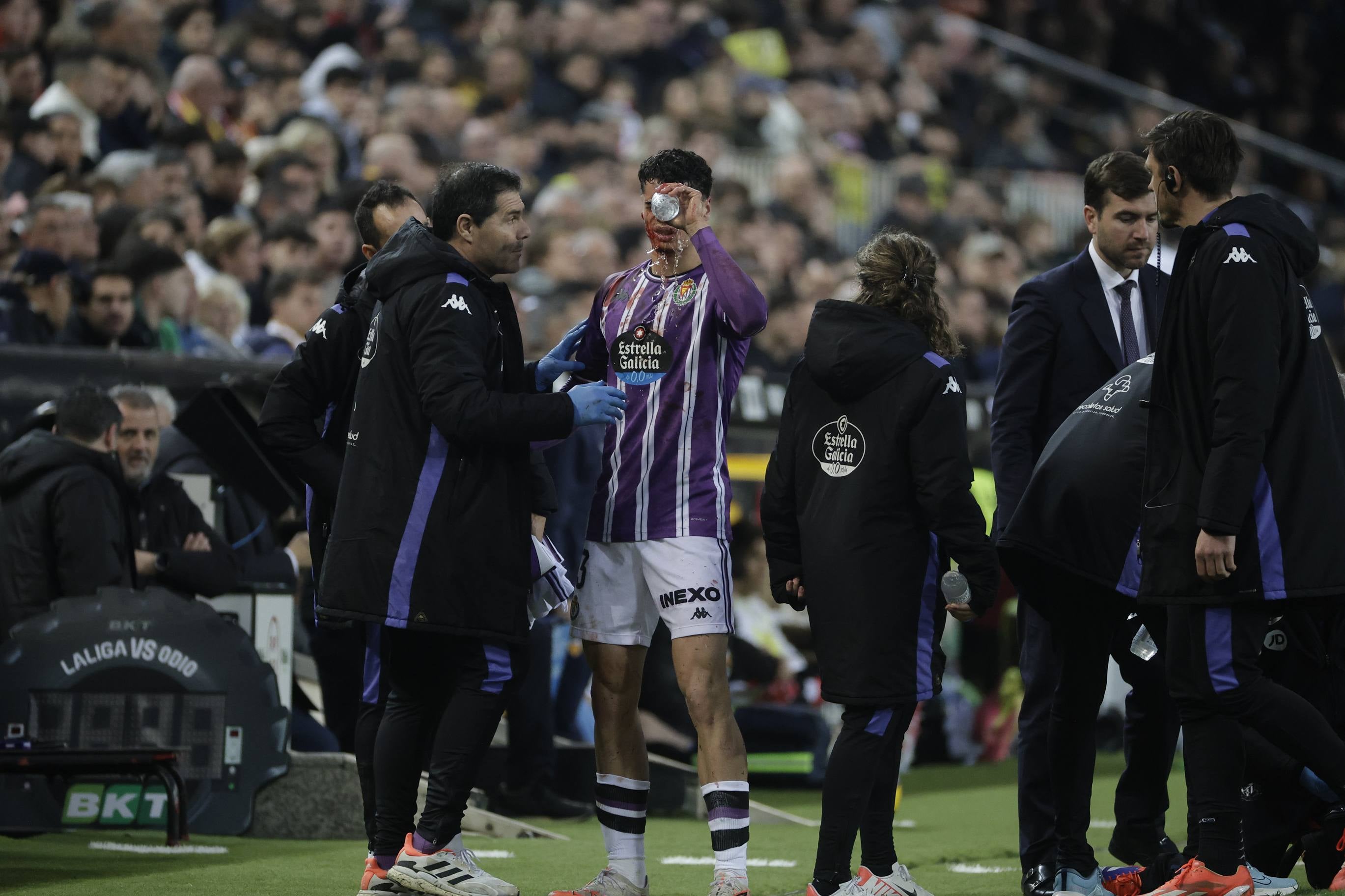 Las imágenes de la derrota del Pucela en Valencia