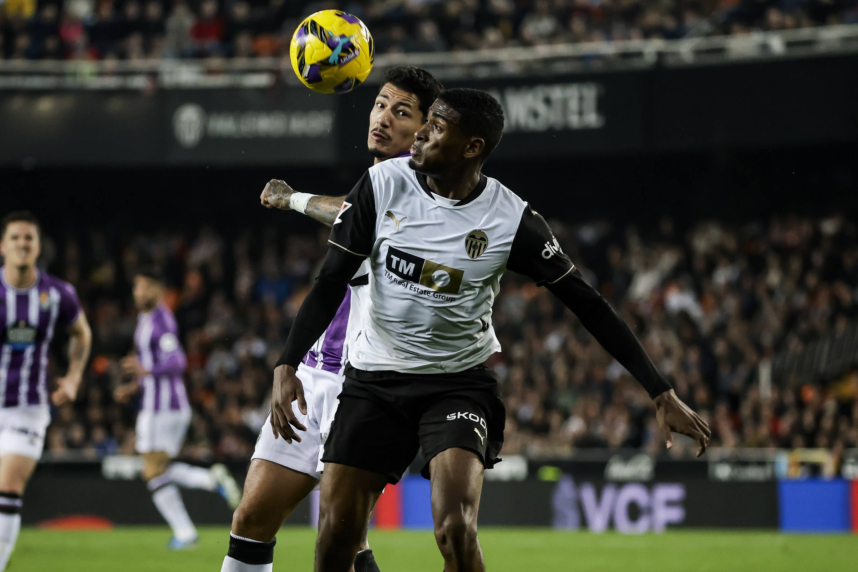 Las imágenes de la derrota del Pucela en Valencia