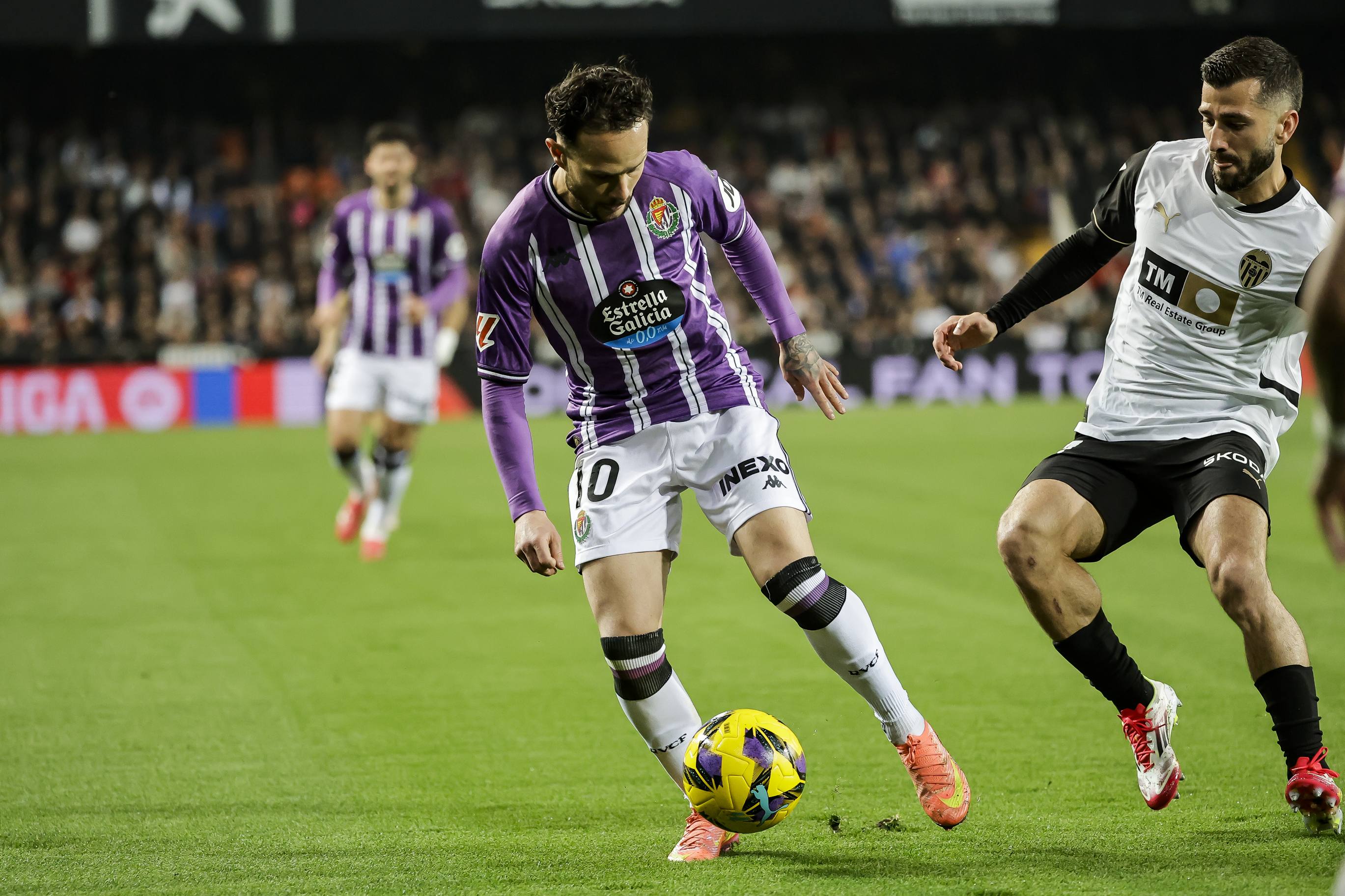 Las imágenes de la derrota del Pucela en Valencia