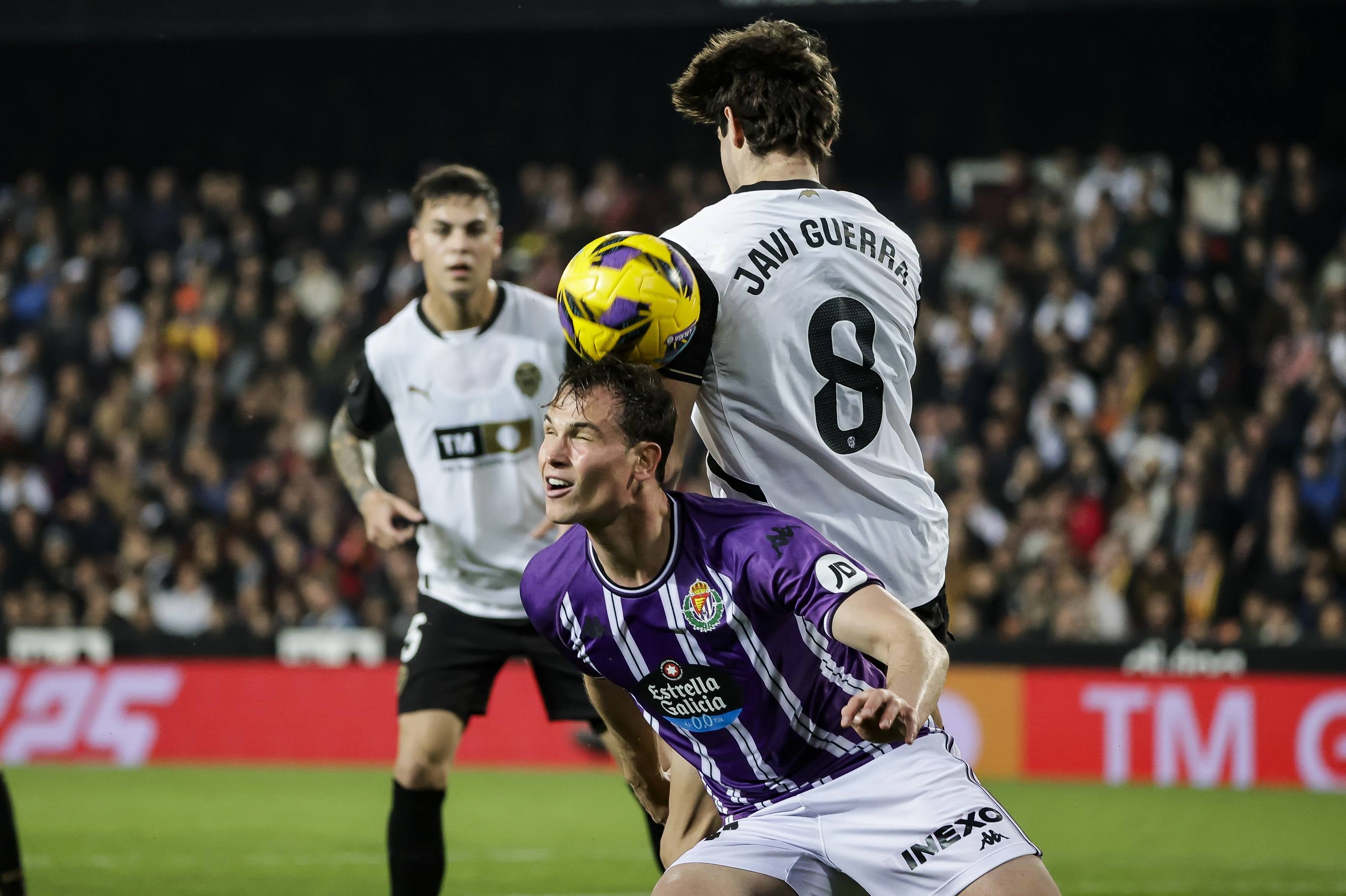 Las imágenes de la derrota del Pucela en Valencia