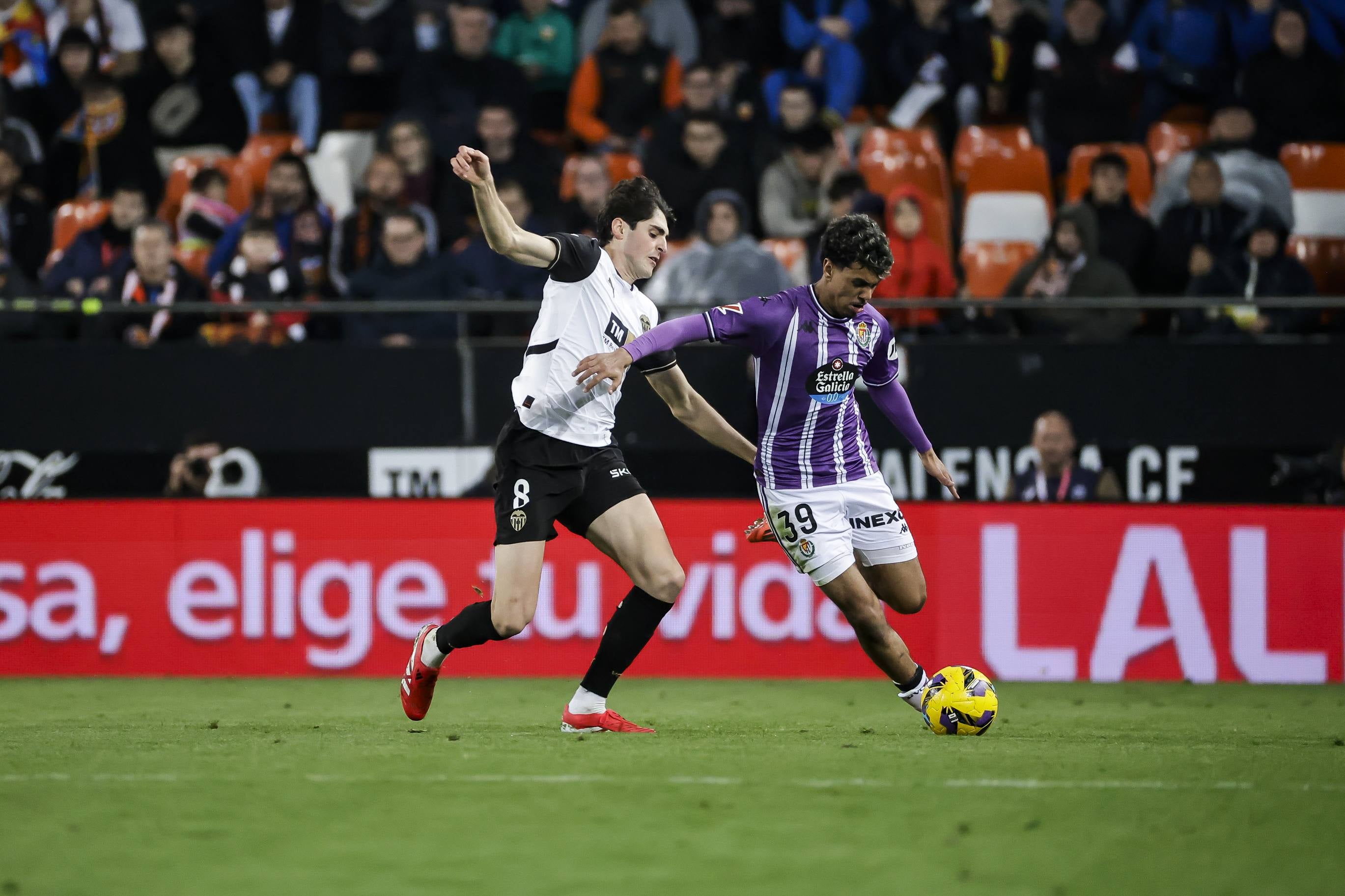 Las imágenes de la derrota del Pucela en Valencia