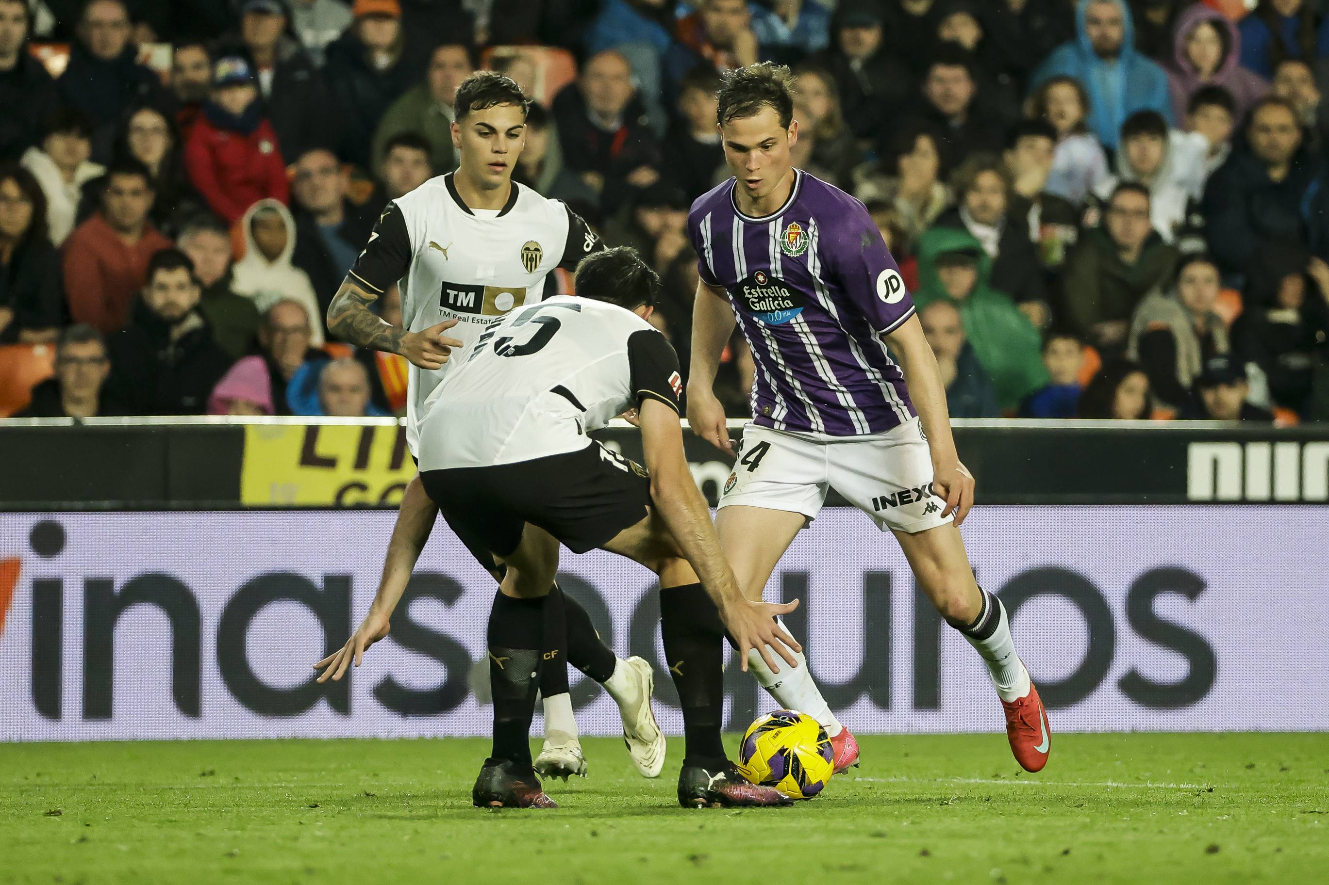Las imágenes de la derrota del Pucela en Valencia