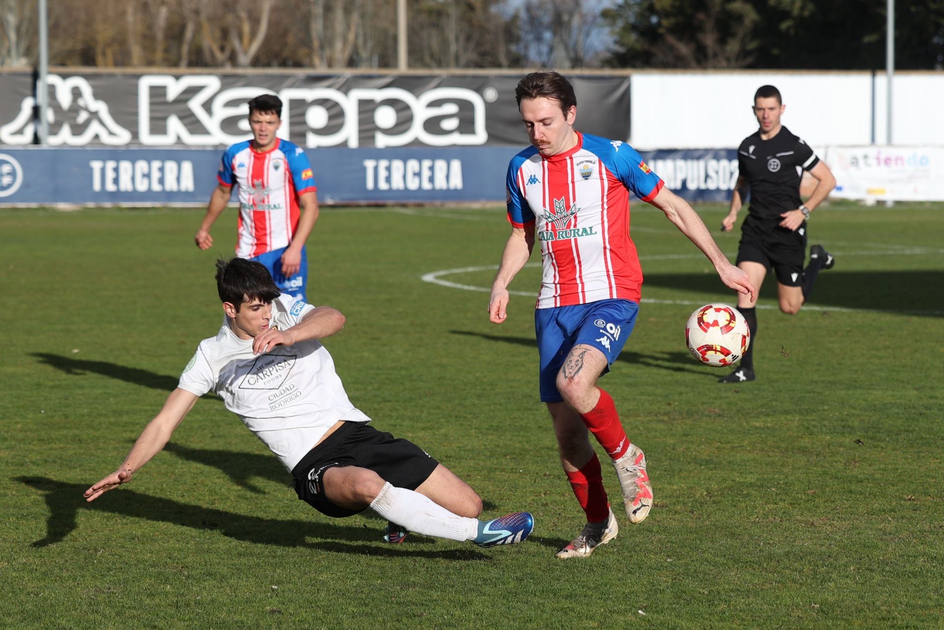 Las imágenes del triunfo del Tordesillas frente al Ciudad Rodrigo por dos goles