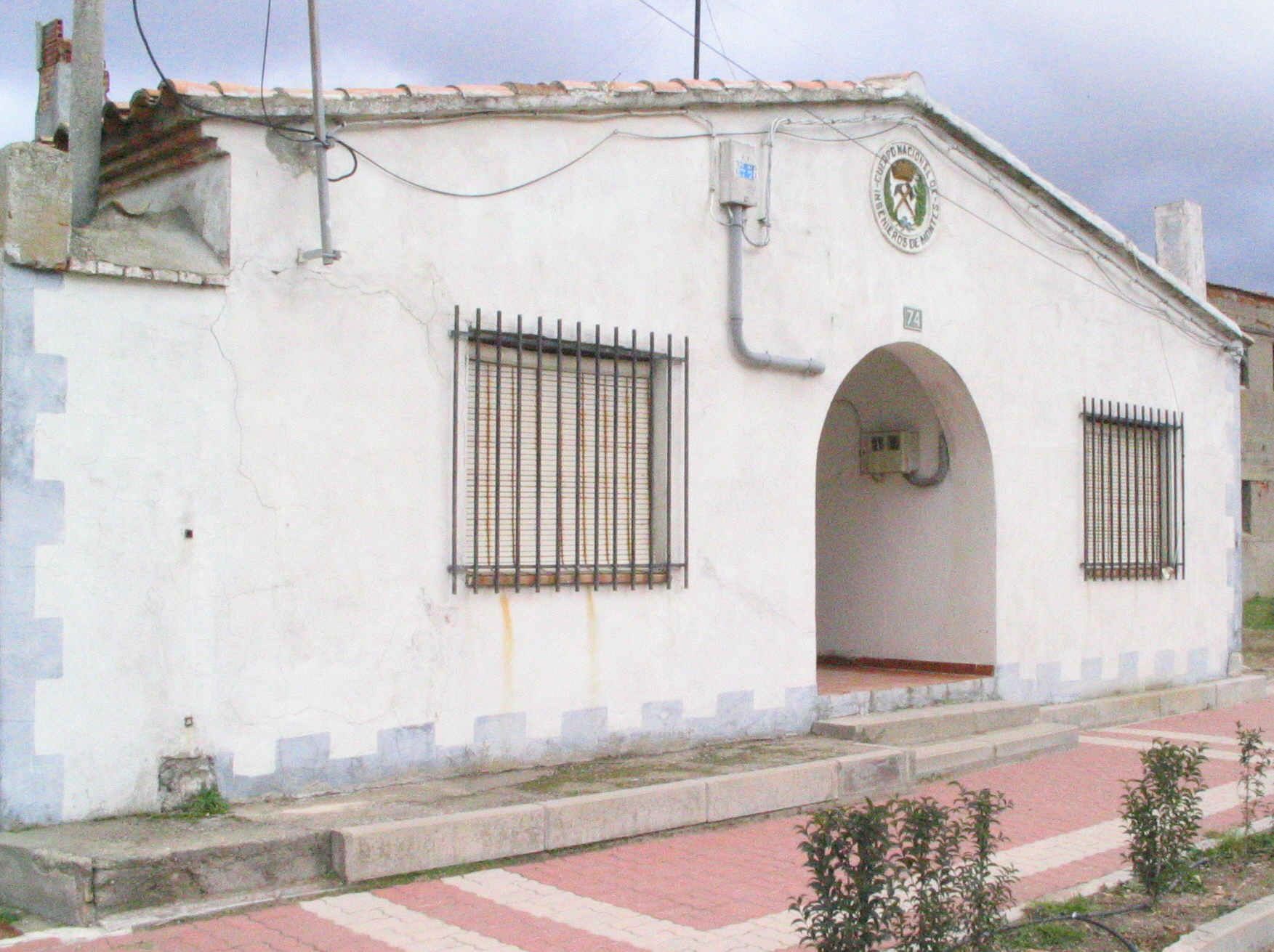 Casa del guarda forestal de Traspinedo, donde se pretende construir un centro de convivencia. 28 de noviembre de 2005.