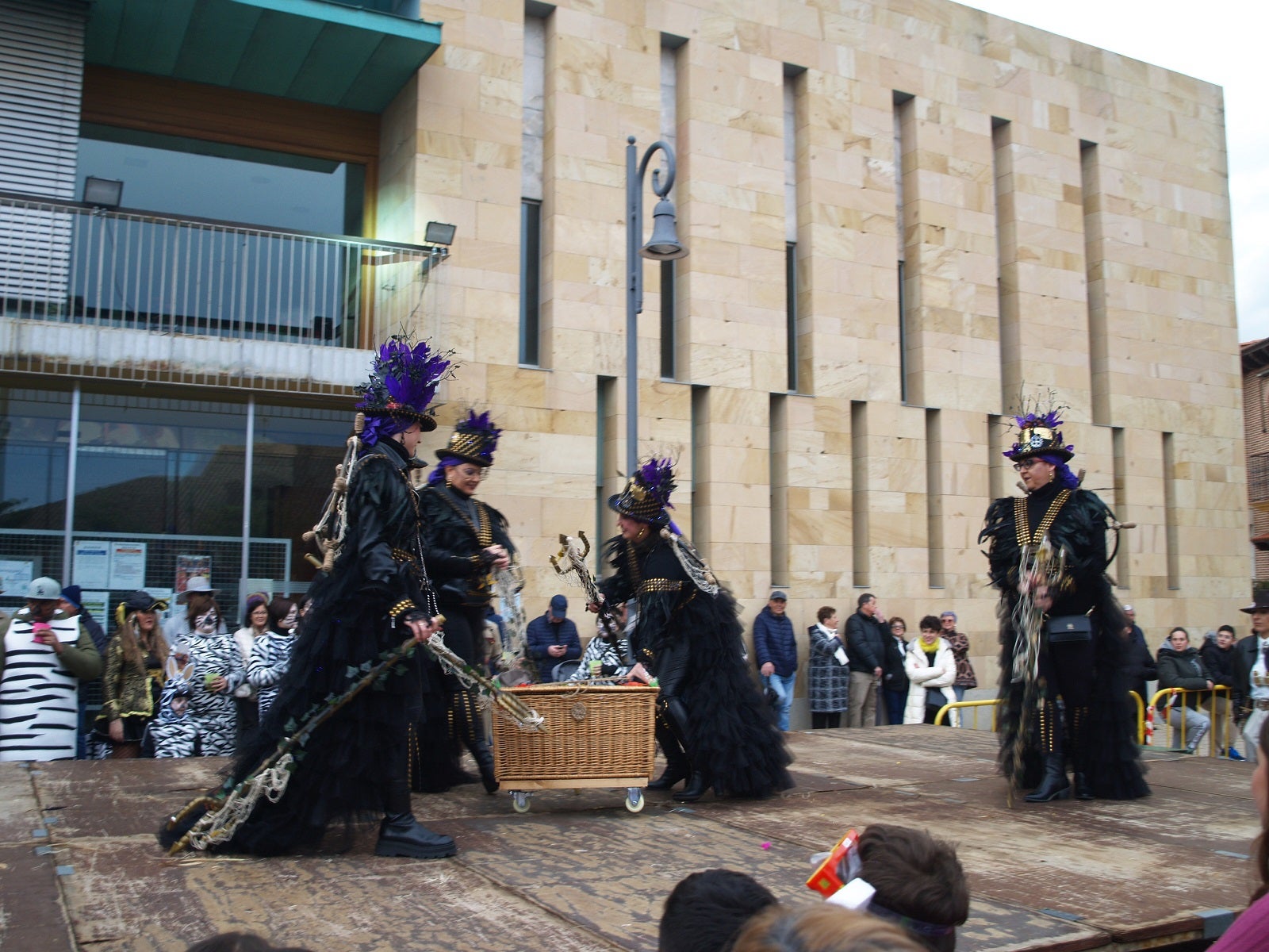 Las imágenes de la piñata de Pedrajas de San Esteban