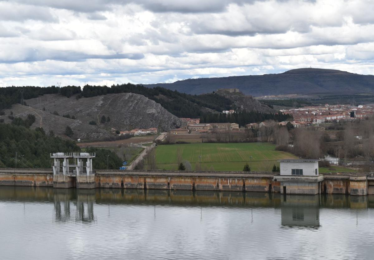 Situación actual del embalse de Aguilar.
