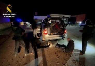 Seis detenidos por robar 4.000 metros de cable telefónico en el nordeste de Segovia