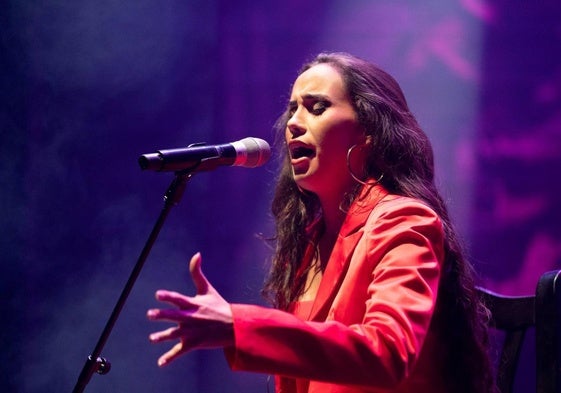 La cantaora cordobesa Rocío Luna.
