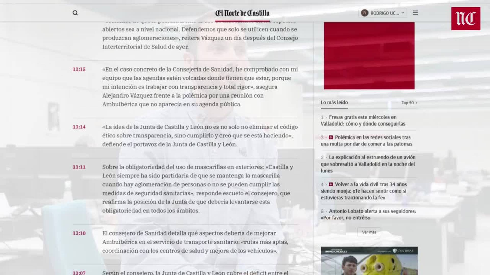 Vídeo documental: periodismo en tiempos del covid, así narró El Norte la pandemia