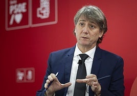 Carlos Martínez, durante una anterior comparecencia ante los medios.