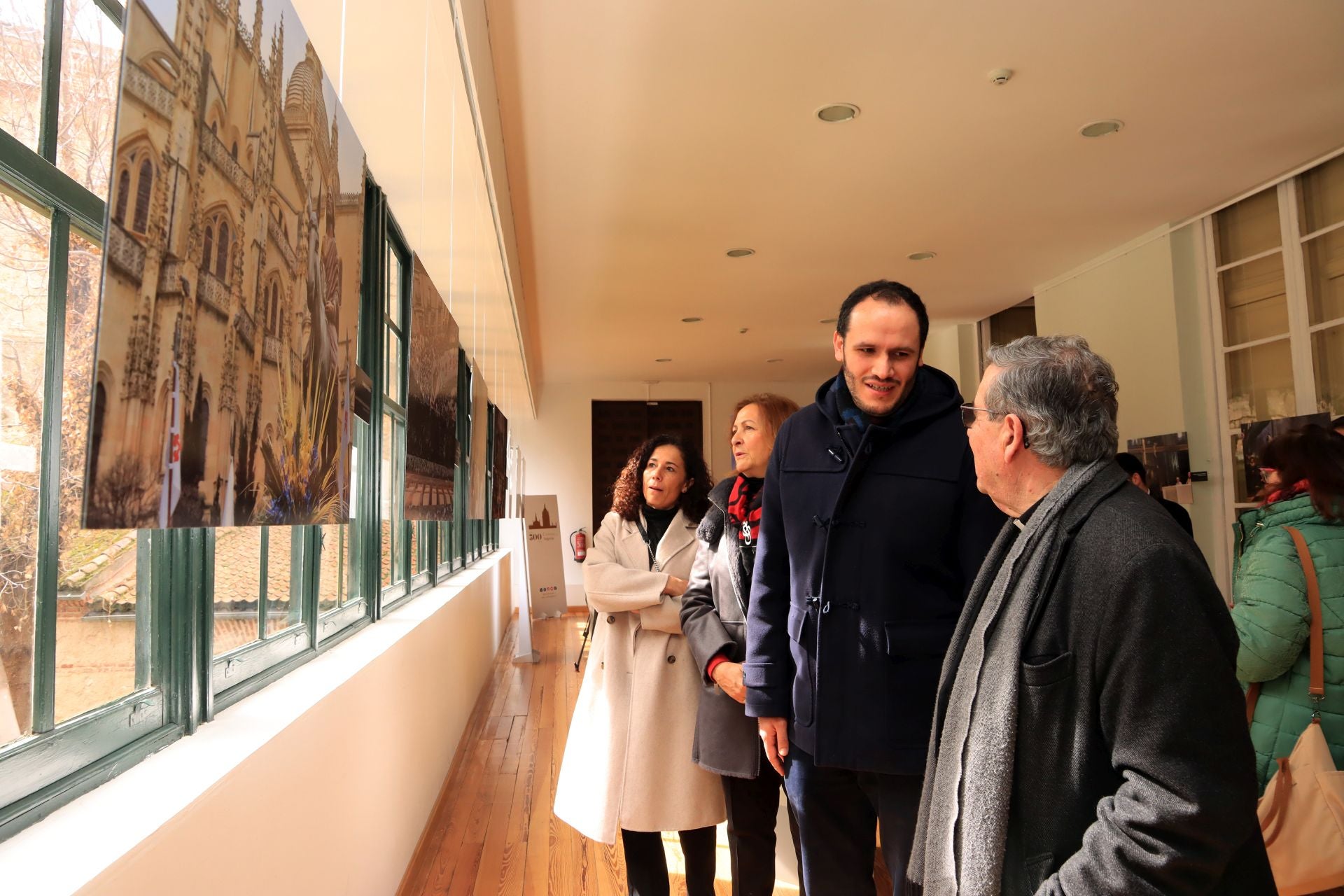 Fotos de la inauguración de &#039;La Semana Santa y la Catedral de Segovia&#039;