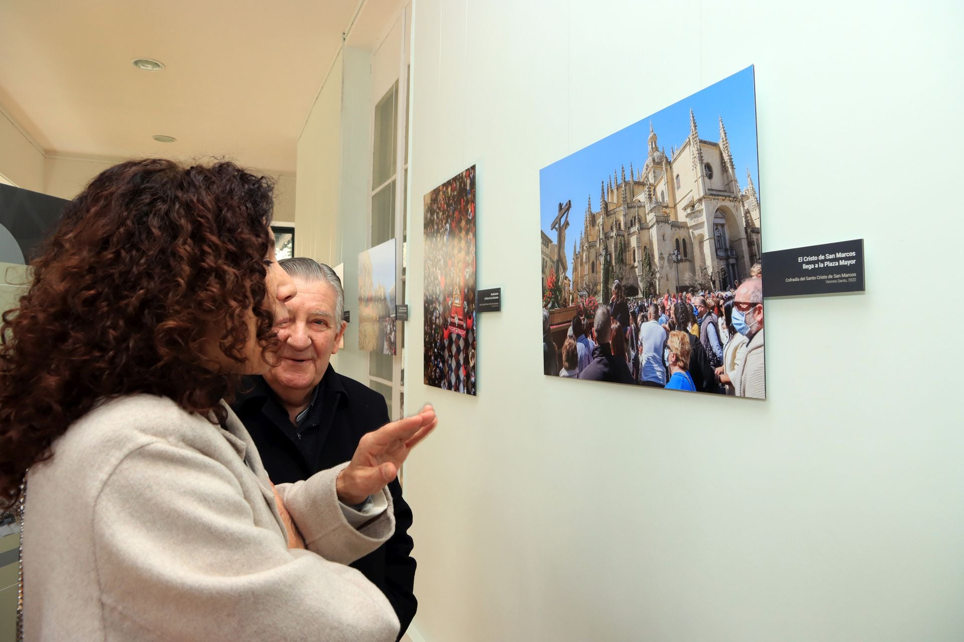 Fotos de la inauguración de &#039;La Semana Santa y la Catedral de Segovia&#039;