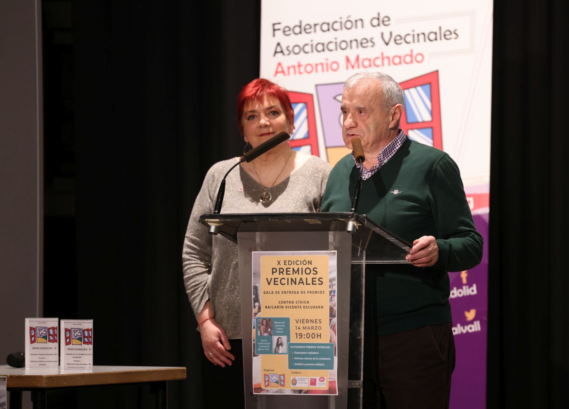 Las imágenes de la X edición de los premios vecinales de la Federación Antonio Machado