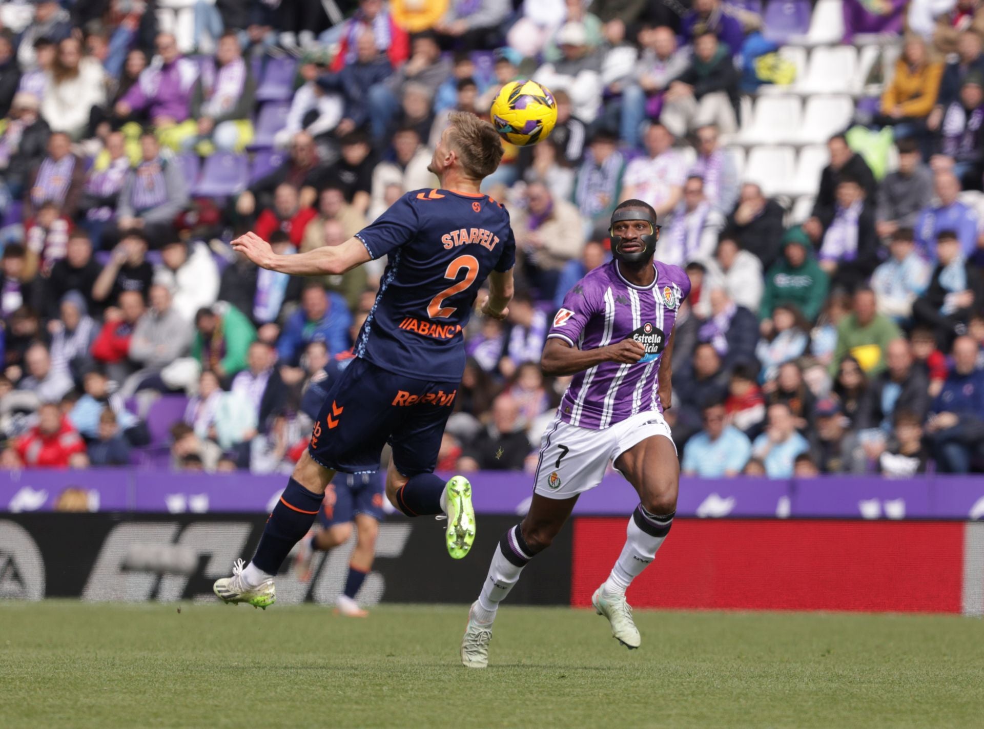 Las mejores imágenes del partido del Real Valladolid