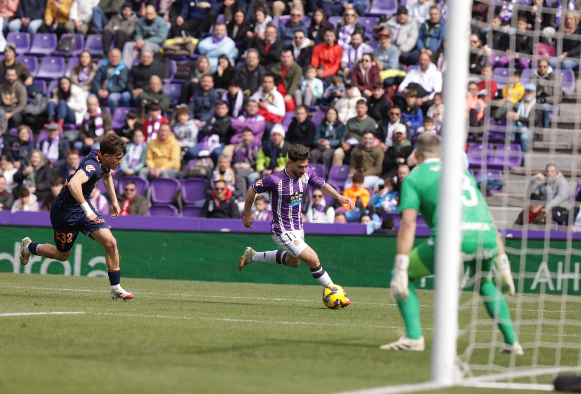 Las mejores imágenes del partido del Real Valladolid