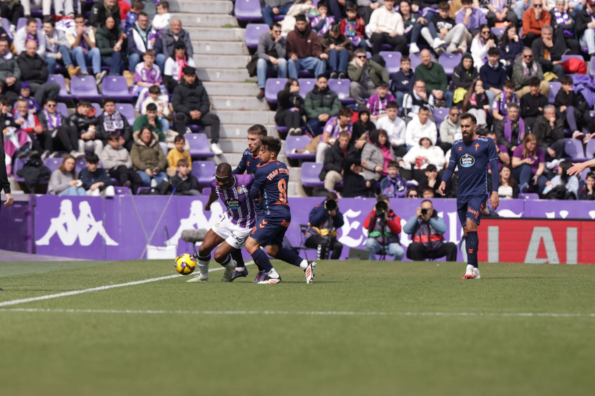 Las mejores imágenes del partido del Real Valladolid