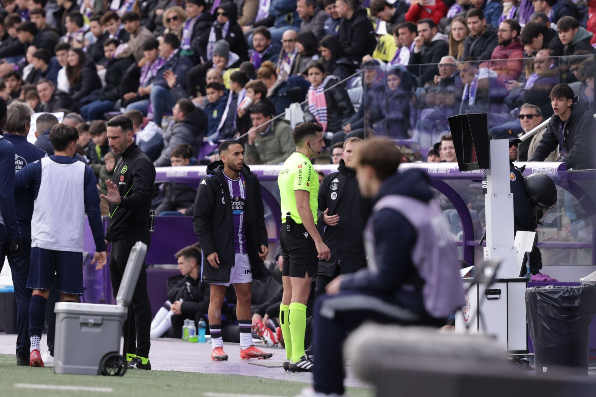 Las mejores imágenes del partido del Real Valladolid
