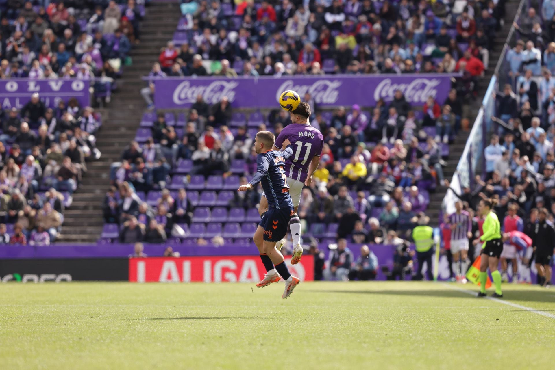 Las mejores imágenes del partido del Real Valladolid