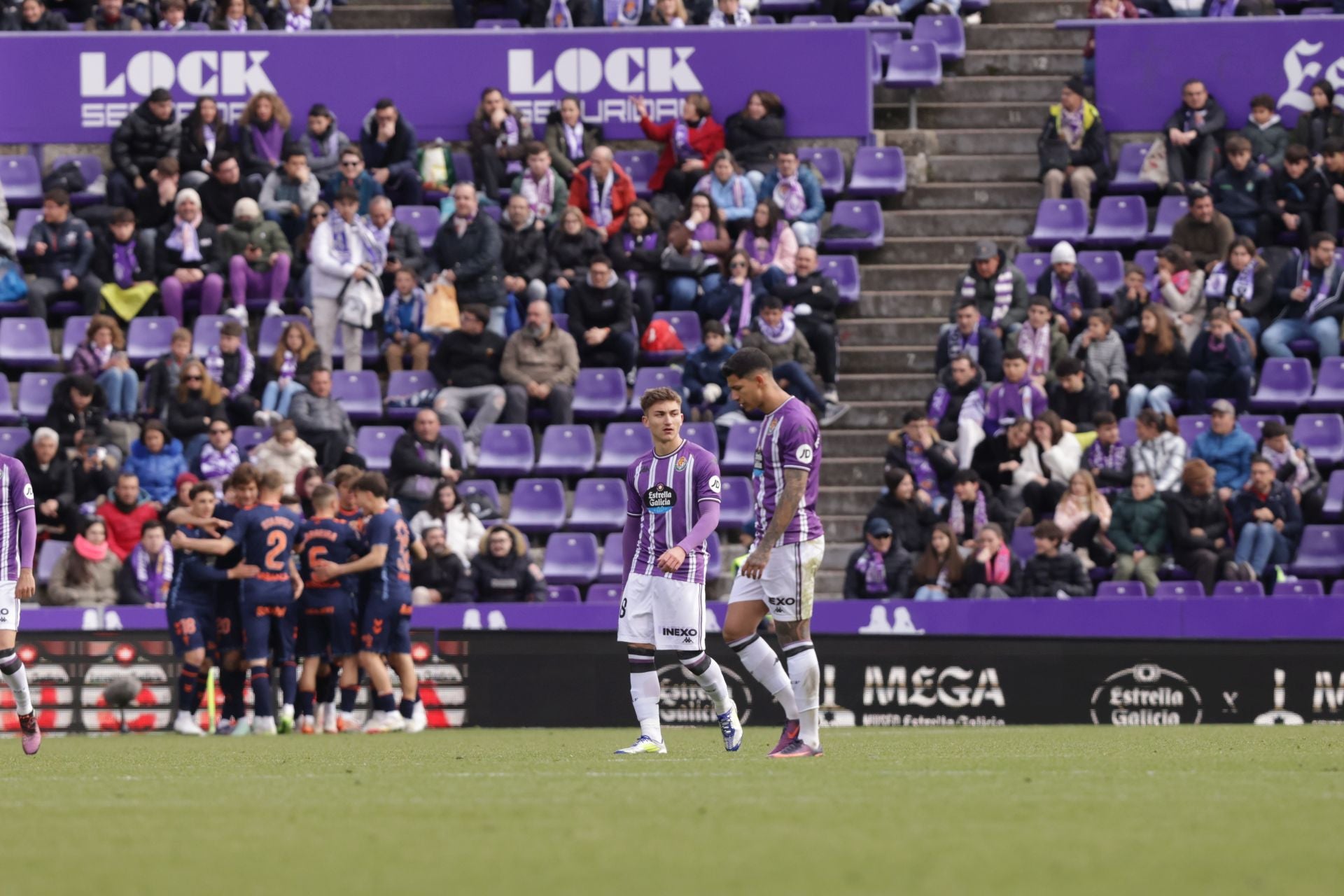 Las mejores imágenes del partido del Real Valladolid