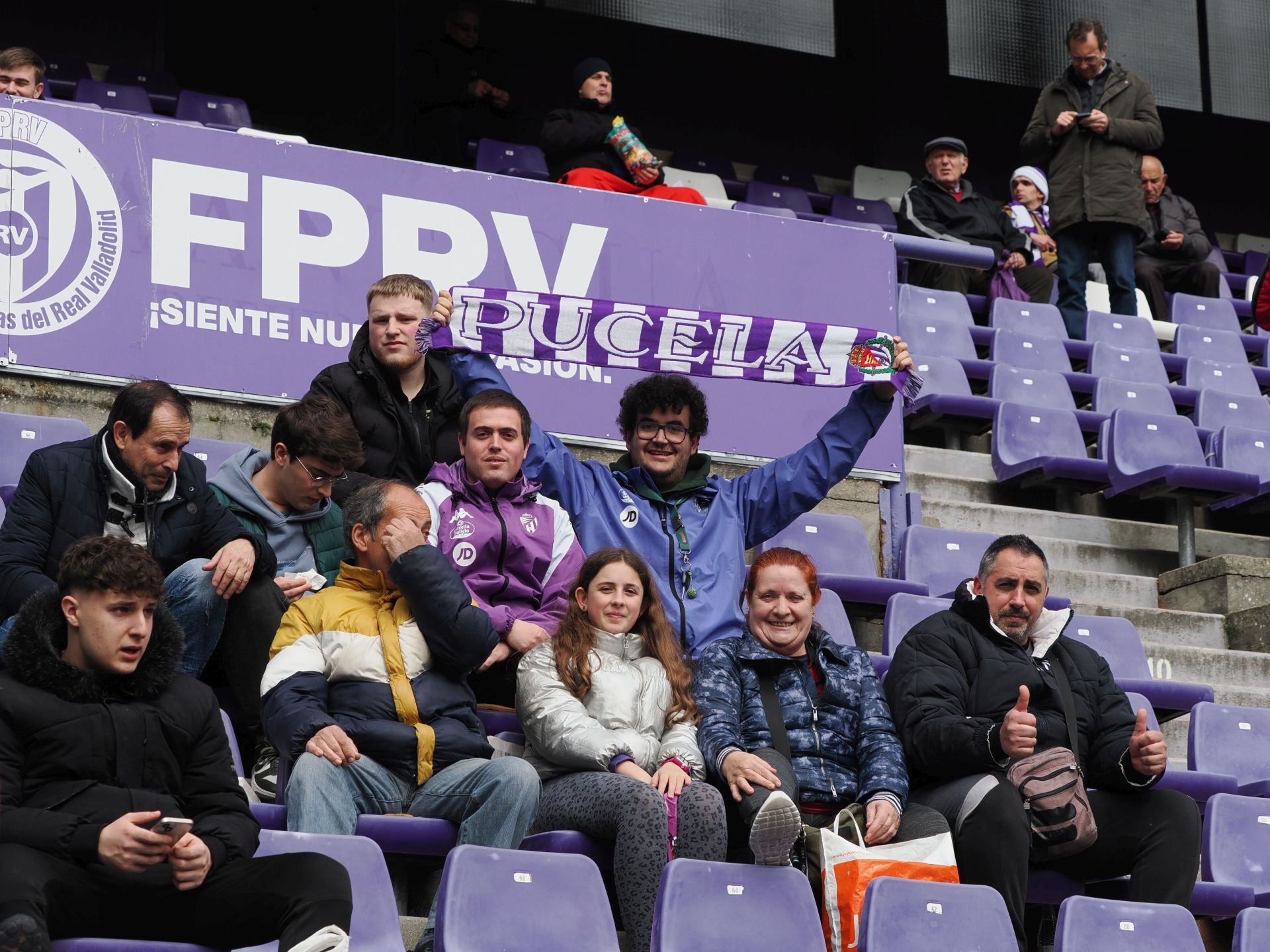 Búscate en la grada del Real Valladolid-Celta de Vigo (1/5)