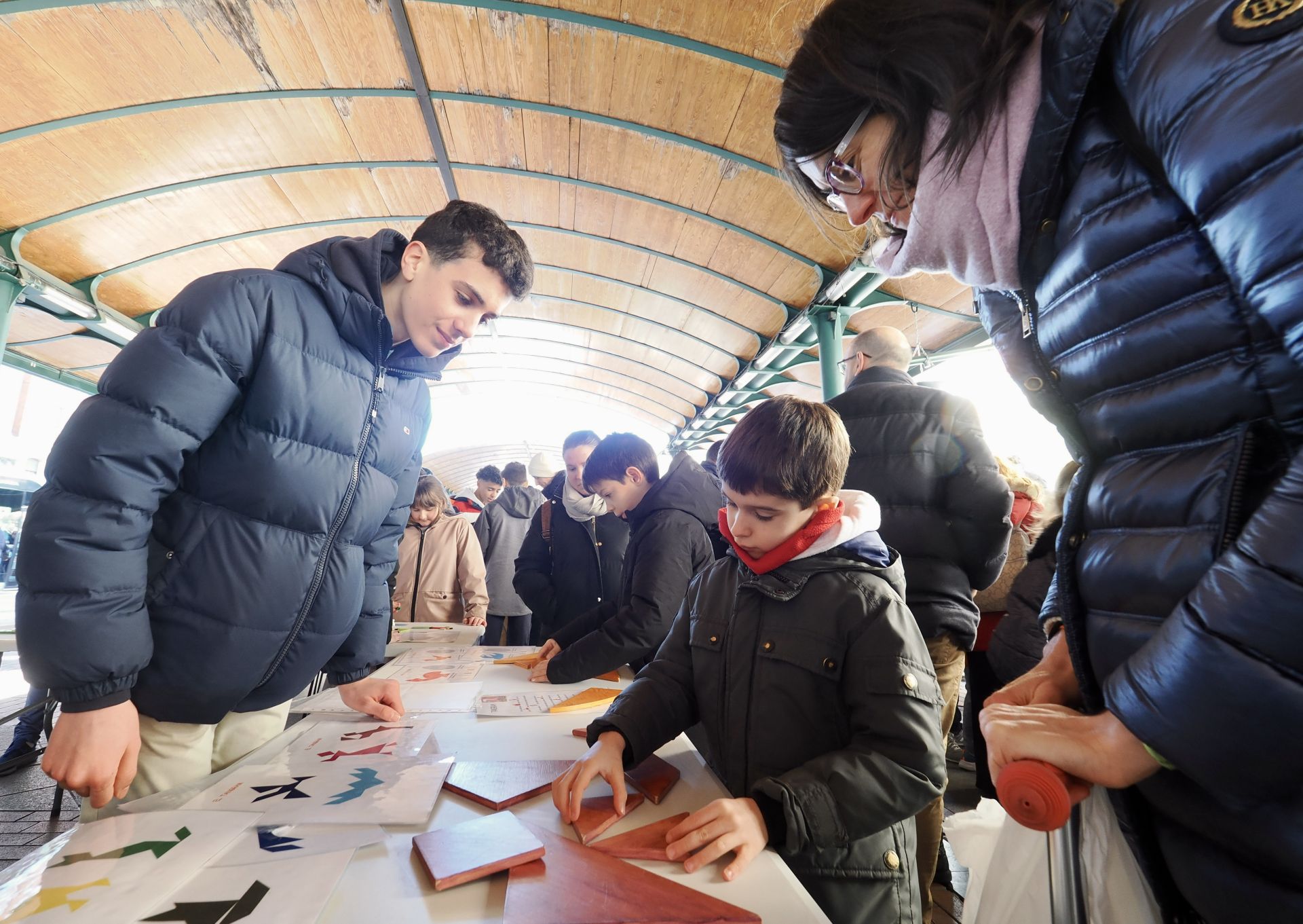 Las imágenes de los participantes de la iniciativa &#039;Matemáticas en la calle&#039;