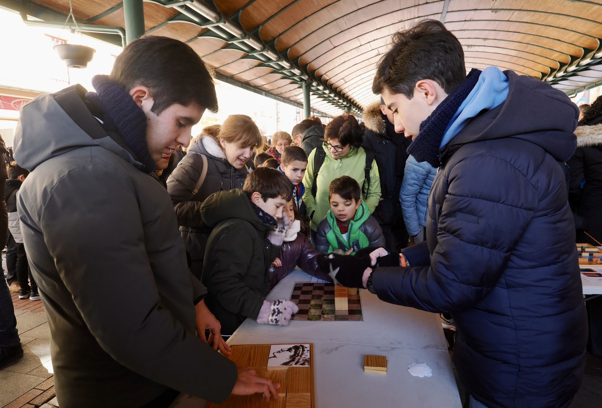 Las imágenes de los participantes de la iniciativa &#039;Matemáticas en la calle&#039;